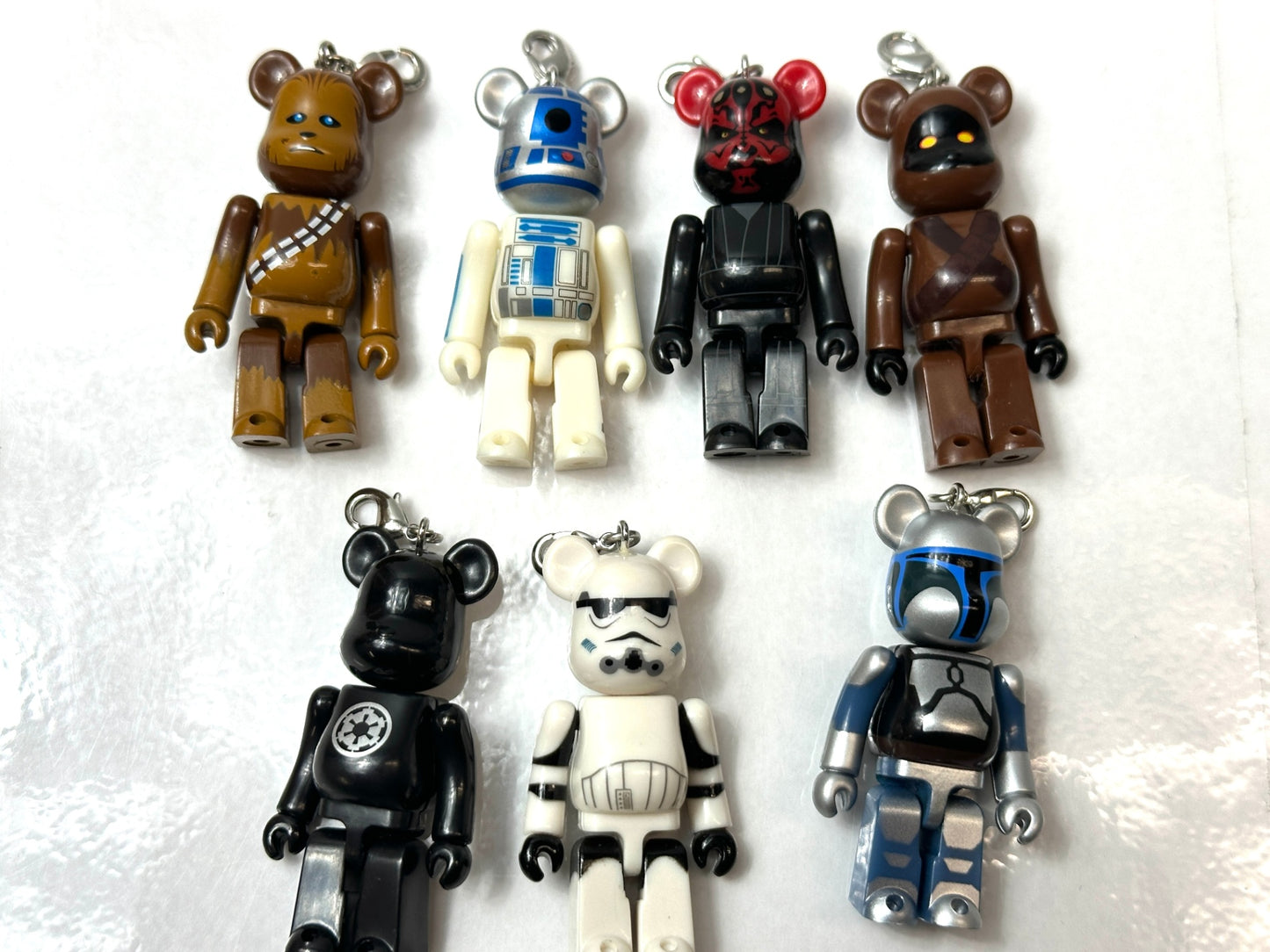 現状品 スター・ウォーズ PEPSI ペプシ BE@RBRICK ベアブリック7 個セット フィギュア ボールチェーン付き 12/19