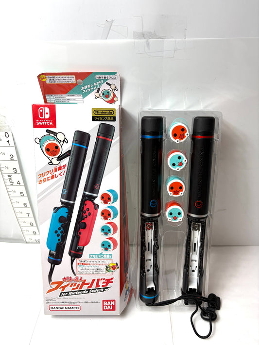 バンダイナムコ 太鼓の達人 専用フリフリバチ for Nintendo Switch オモテ・ウラ面対応
