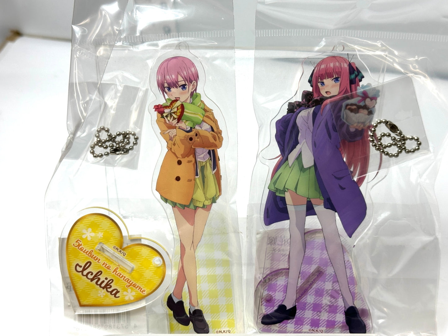 五等分の花嫁 アクリルスタンド アクスタ スタンドアクリルキーホルダー バレンタインVer.  全5種コンプリートセット 中野一花 二乃 三玖 四葉 五月 3/3