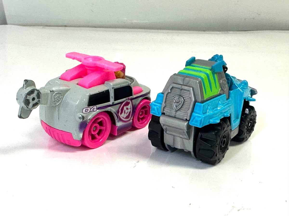 現状品 タカラトミー パウ・パトロール パウっと出動！ パウパトローラー ダイキャストビークル まとめセット ミニカー ケント ダッシュバギー ロボドッグ チェイス ポリスカー  スカイ フライングヘリ 他 9/22