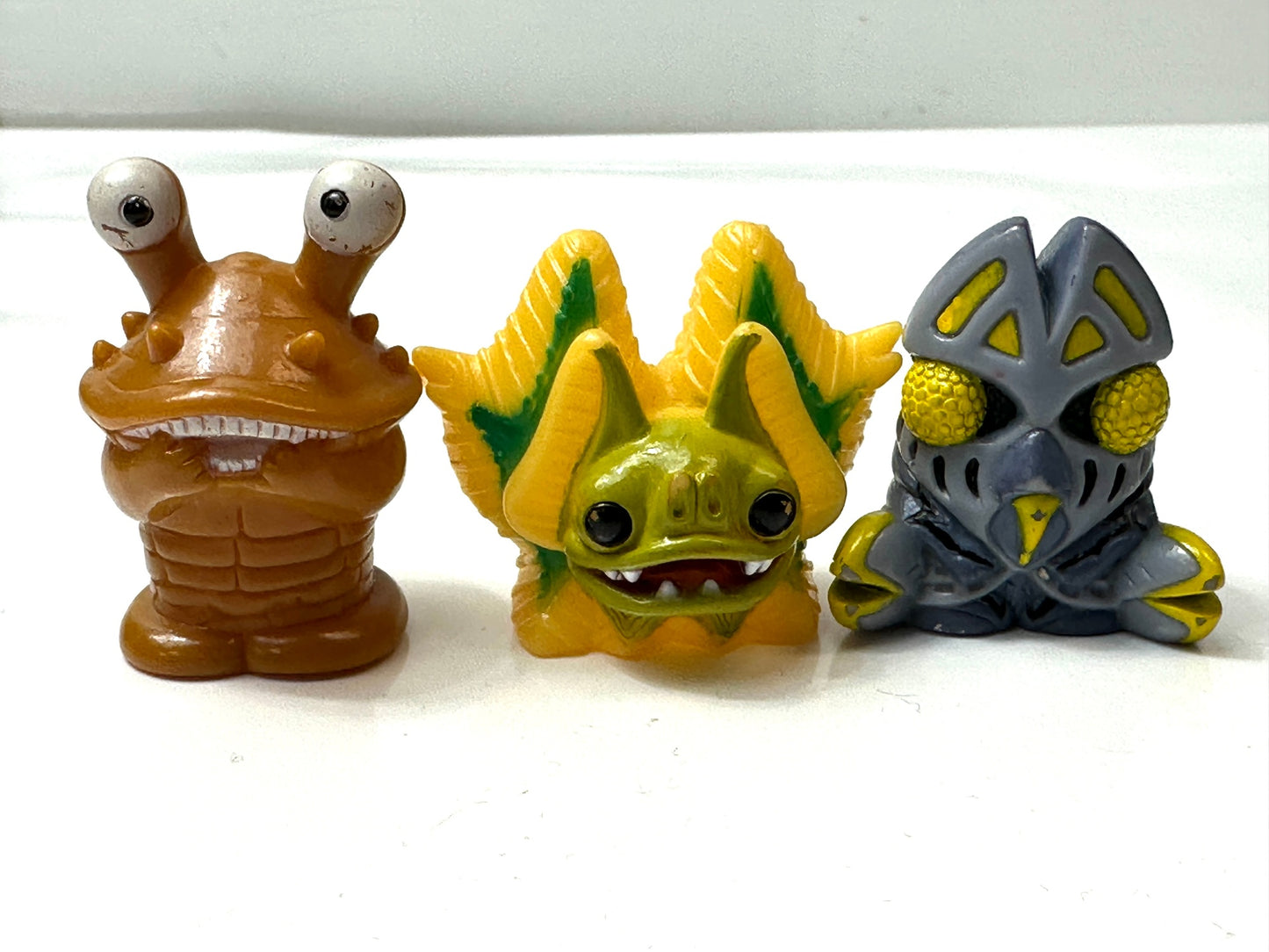 現状品 ウルトラマンシリーズ コレクターズアイテム 指人形 1 8個 まとめセット ソフビフィギュア 怪獣 メビウス ウルトラの父 セブン チャイルドバルタン カネゴン 他 1/9