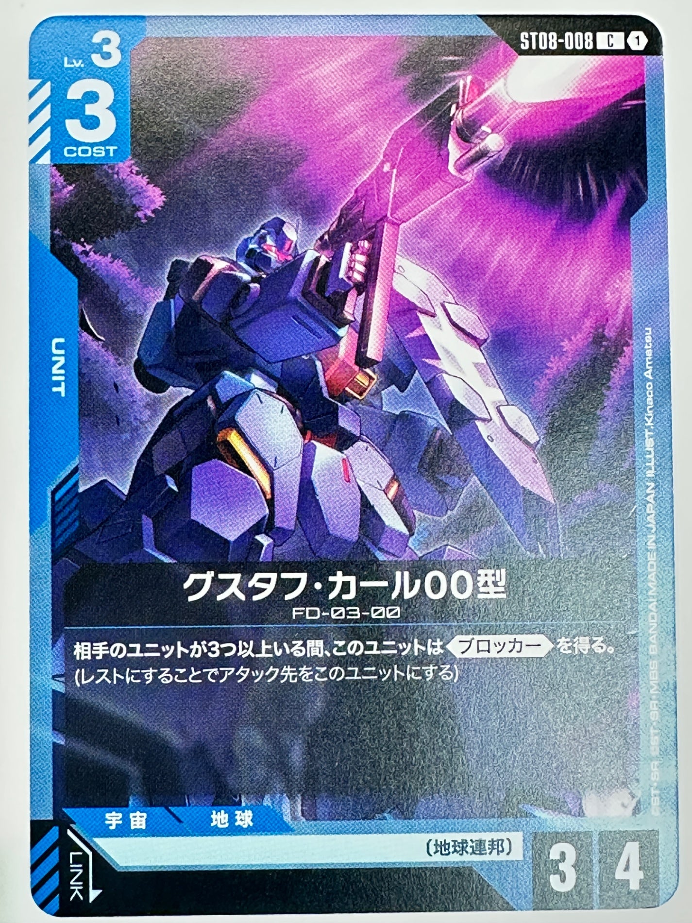 ST08-008 グスタフ・カール00型