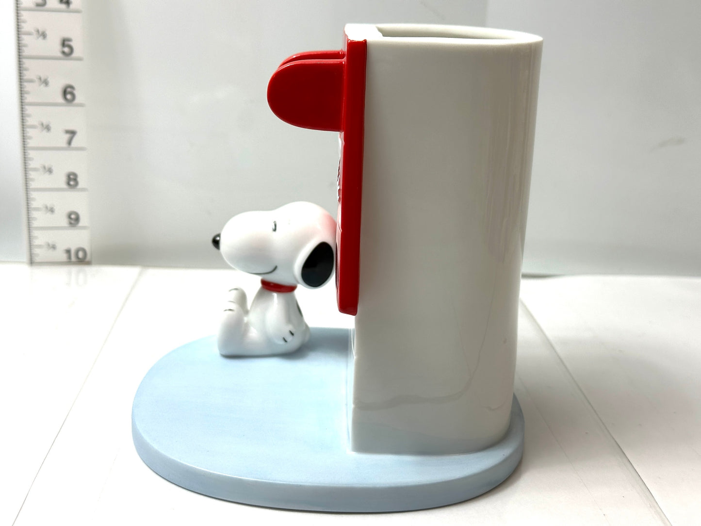 開封済み未使用品 サンリオ スヌーピー キッチンツールタテ ピーナッツ 陶器製 12/23