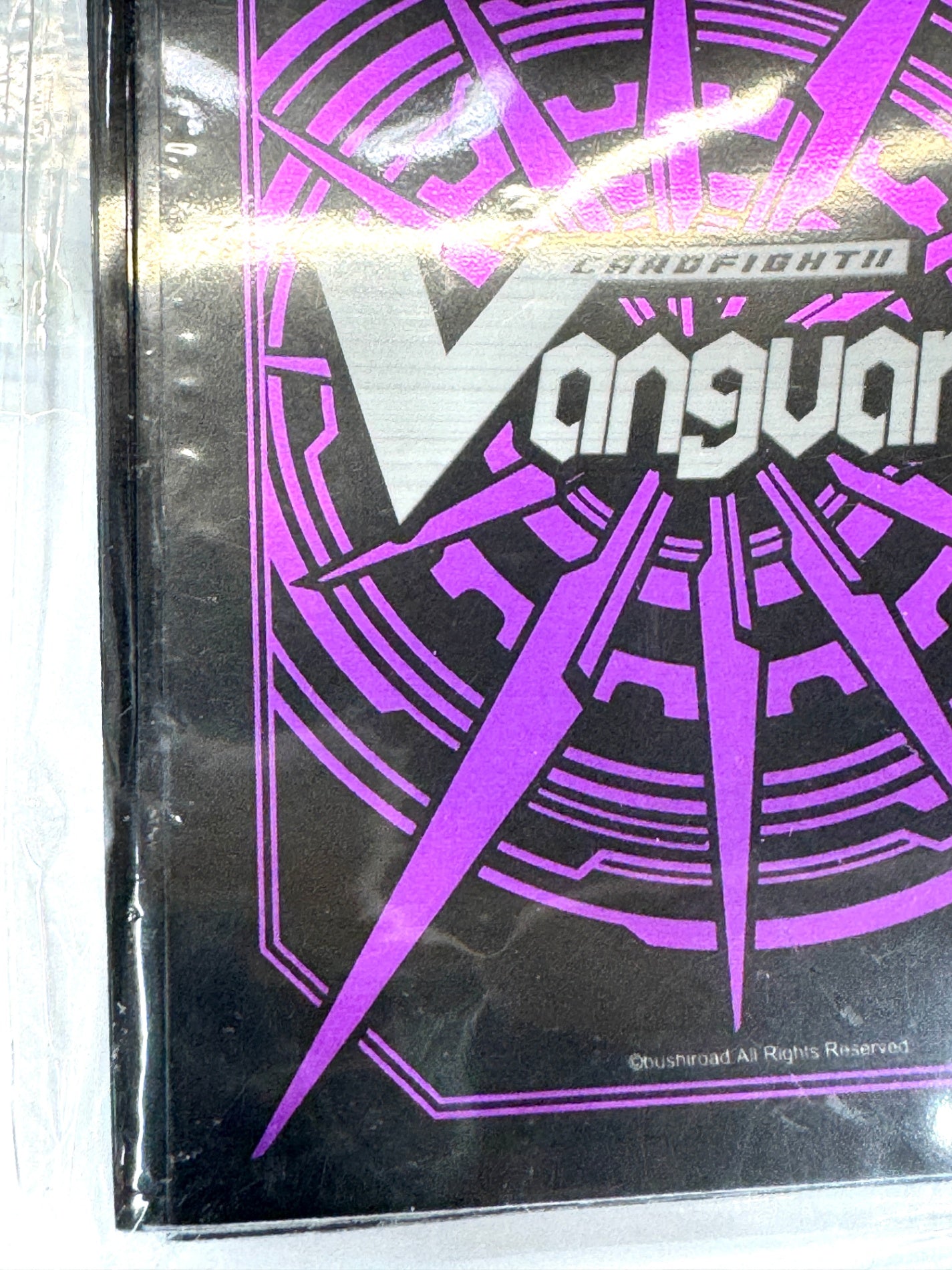 カードファイト!!ヴァンガードG　オフィシャルスリーブ 「共通面スリーブ・紫」 イベント限定