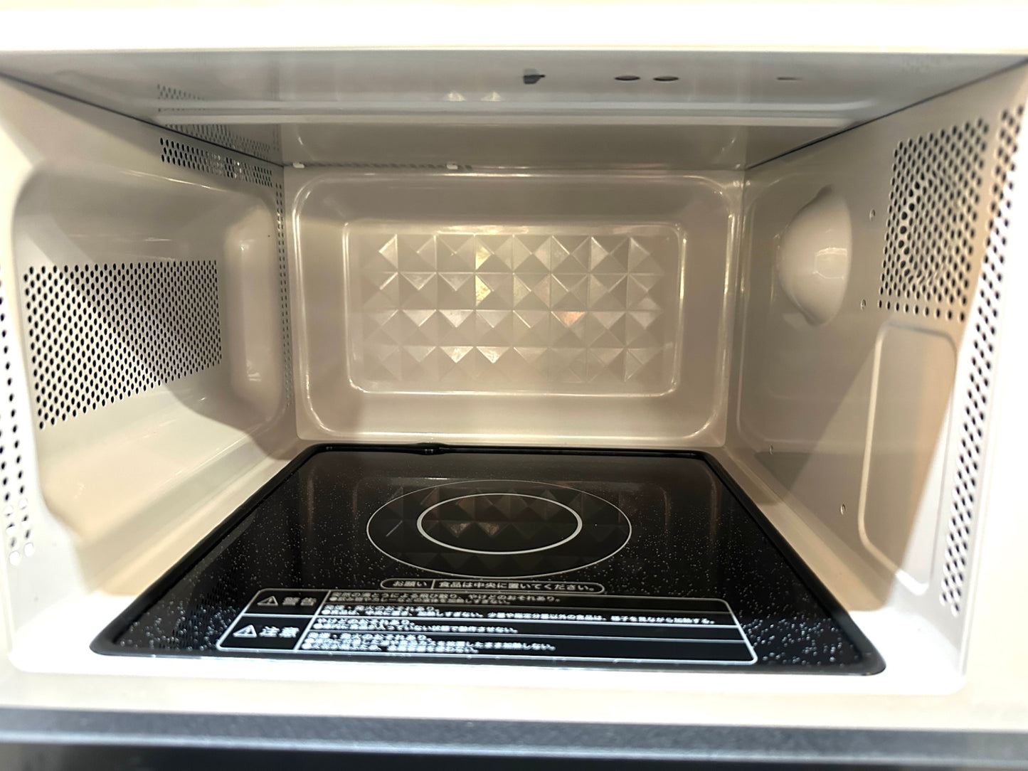 現状品 Haier ハイアール フラット 電子レンジ JM-FH18J 2021年製 18L 50Hz・60Hz共用  10/31