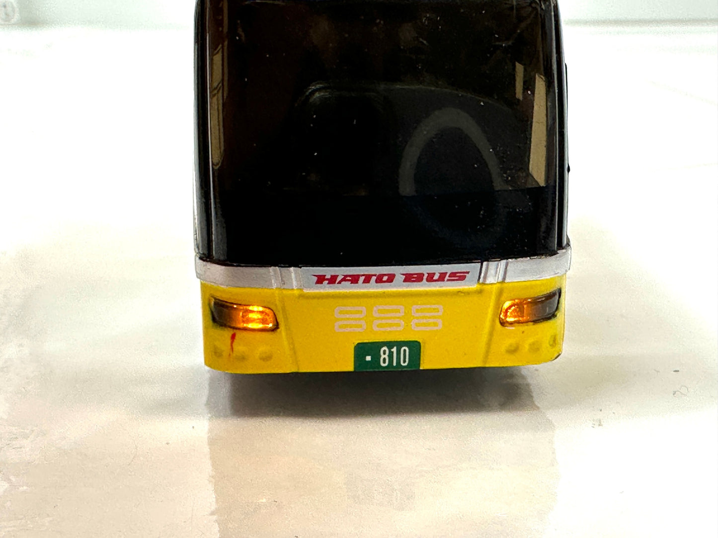 東京はとバス オリジナルサウンドバス ドア開閉 ヘッドライト点灯 ミニカー プルバックカー 10/16