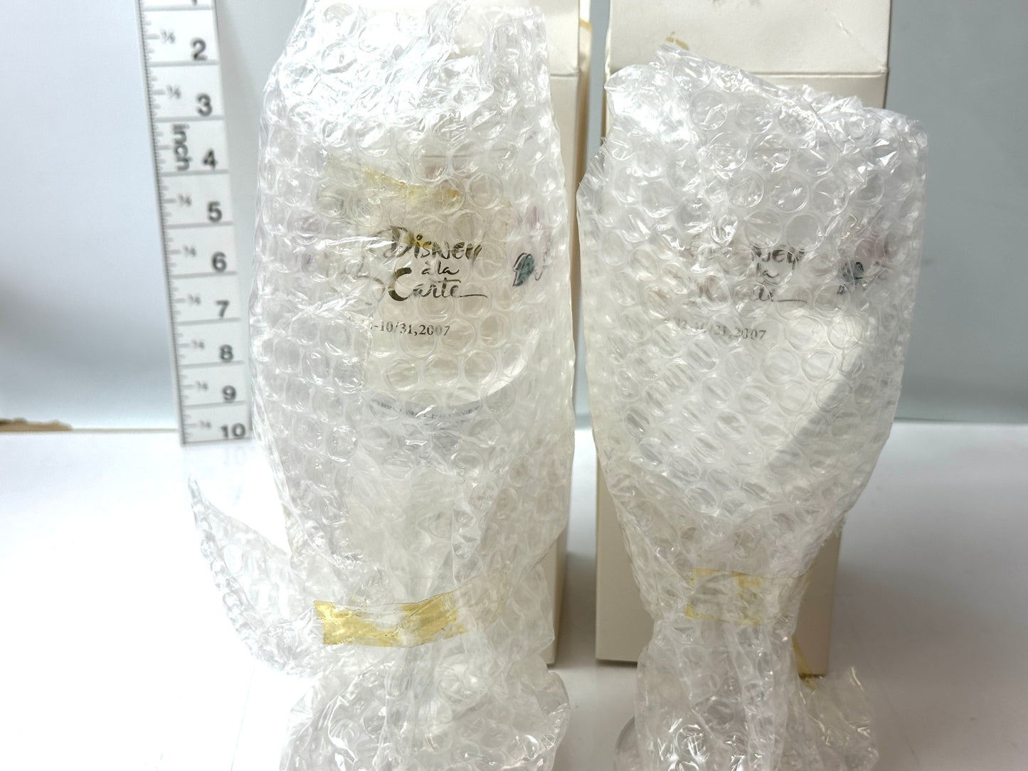 開封済み・未使用品 東京ディズニーリゾート ホテルミラコスタ グラスまとめセットミッキーマウス 25周年 ハロウィン ディズニー・ア・ラ・カルト2007 12/23