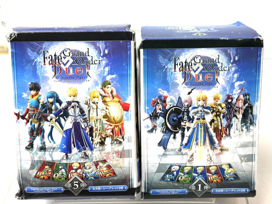 アニプレックス Fate/Grand Order Duel フェイト／グランドオーダーデュエル collection figure コレクションフィギュア 2個セット ガイウス・ユリウス・カエサル マーリン カード未開封 12/15