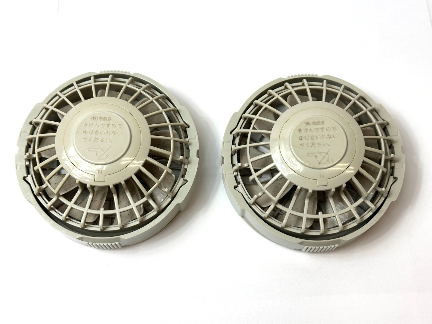 現状品 XEBEC/ジーベック ファンユニット (グレー)ワンタッチファン・ケーブルセット RD9280GX 空調服 10/17