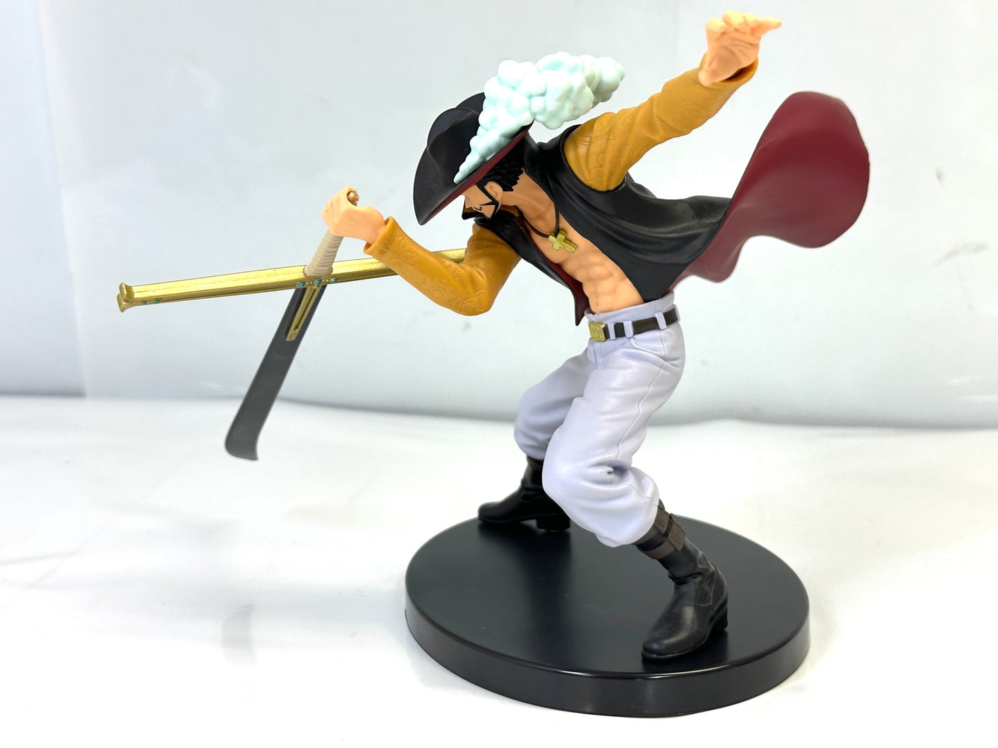 バンプレスト ONE PIECE ワンピース BATTLE RECORD COLLECTION フィギュア 3個セット ミホーク ガープ サー・クロコダイル 5/14