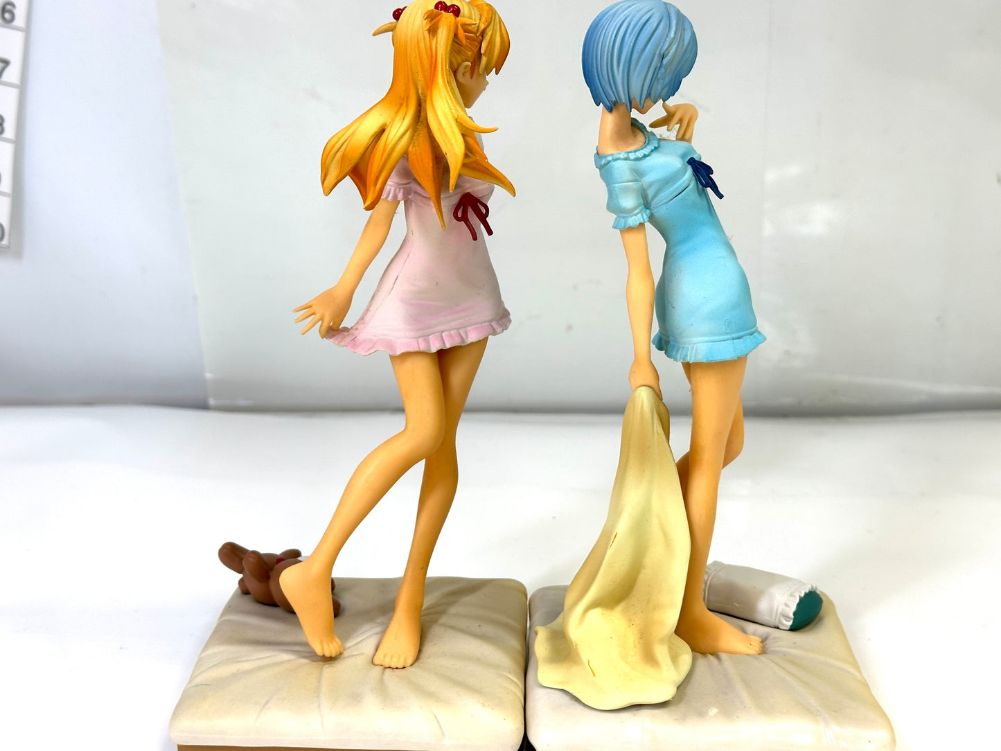 現状品 SEGA 新世紀エヴァンゲリオン エクストラフィギュア パジャマベイビー アスカ・ラングレー 綾波レイ 2体セット 9/3