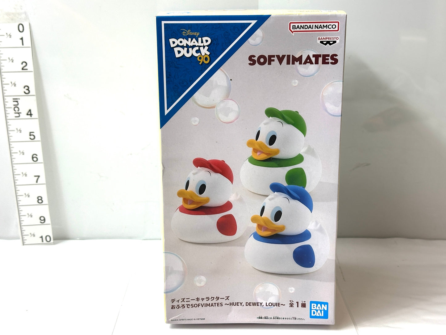 BANDAI ディズニーキャラクターズ おふろでSOFVIMATES ヒューイ・デューイ・ルーイ 11/14
