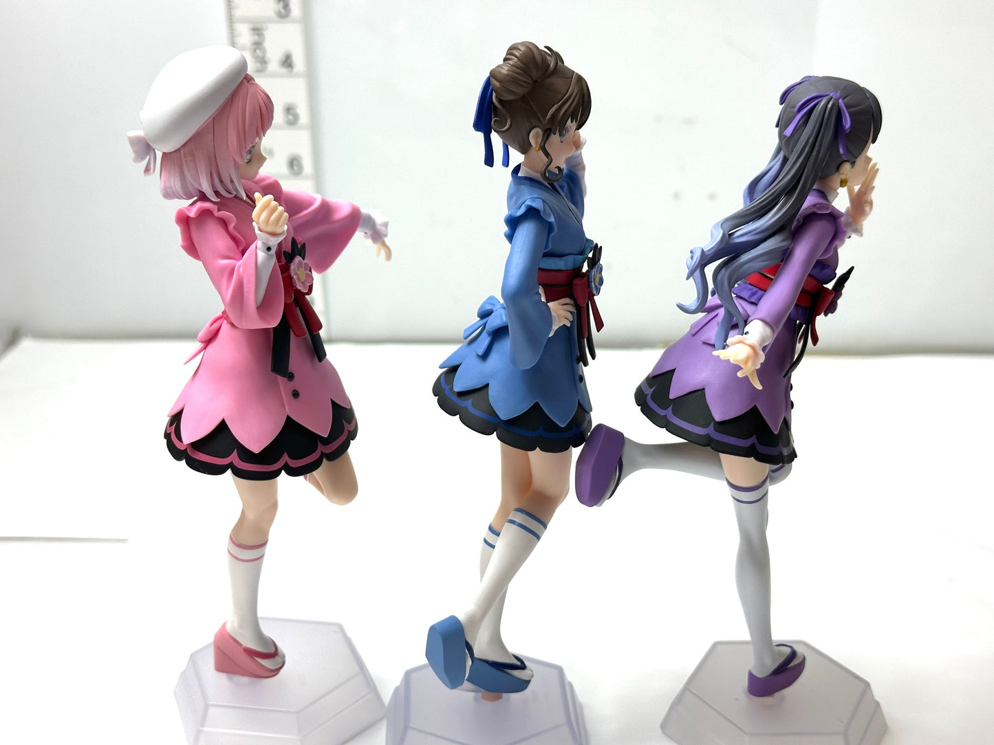 現状品  前橋ウィッチーズ Desktop×Decorate Collections 赤城ユイナ 新里アズ 上泉マイフィギュア3個セット 3/16