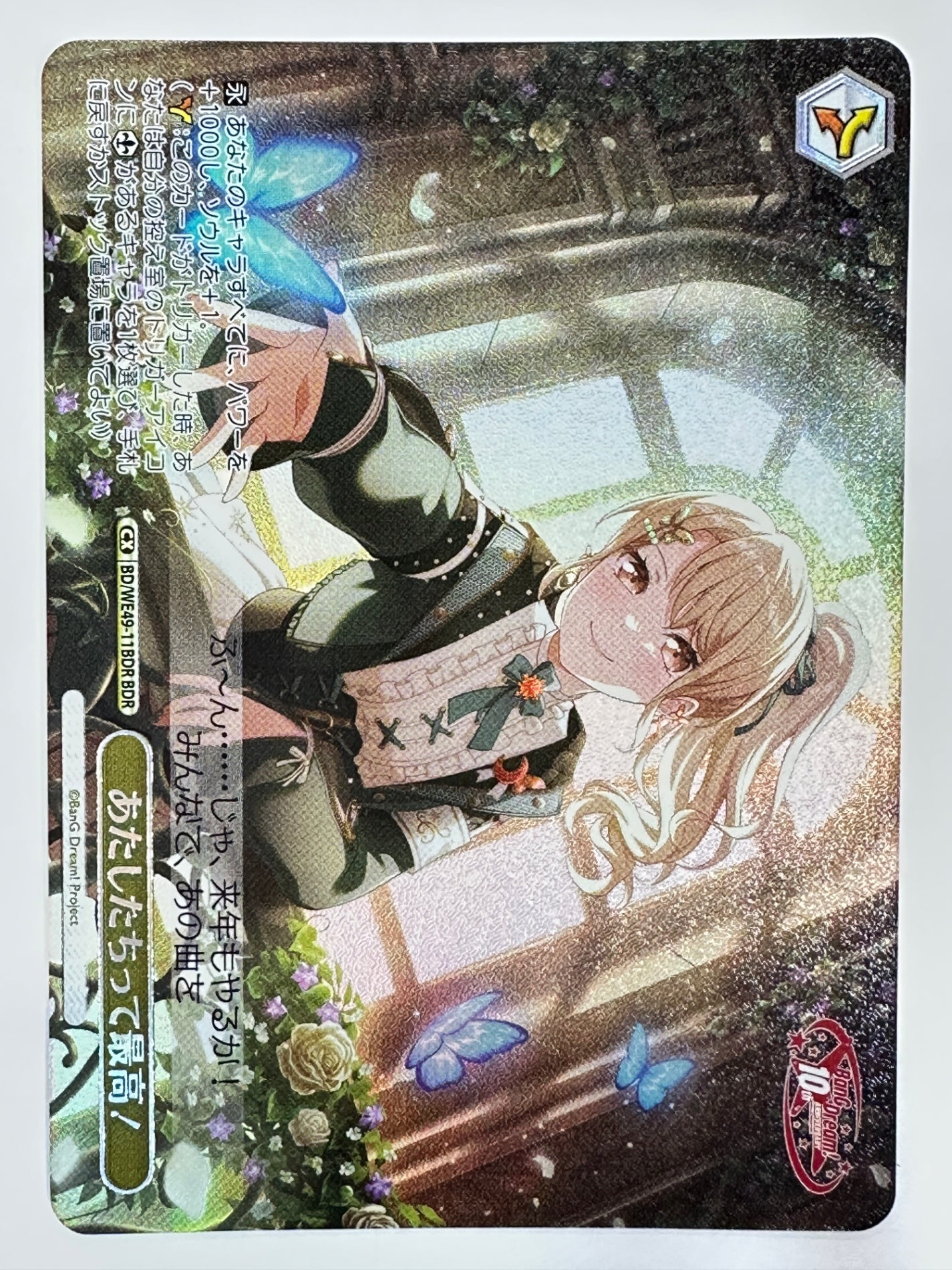 BD/WE49-11BDRBDR 箔押し)あたしたちって最高!