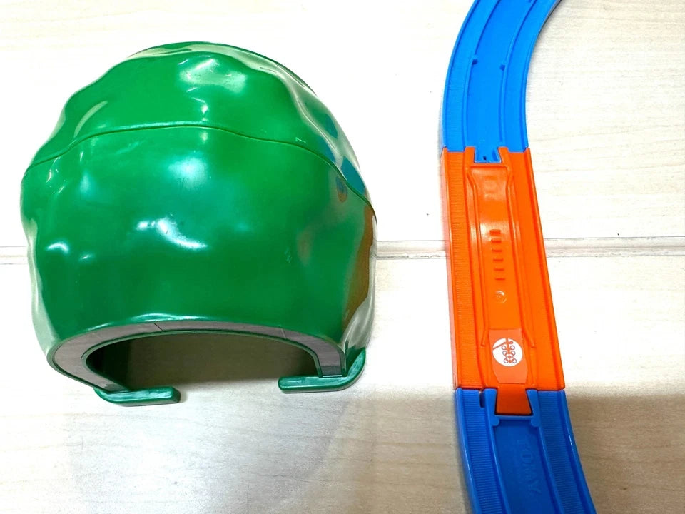 すぐ遊べる！現状品 タカラトミー プラレール C62 蒸気機関車セットレールレイアウトのみ 再現品 TAKARA TOMY 4/6