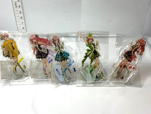五等分の花嫁 くっつけアクリルスタンド アイドルver. アクスタ 全5種コンプリートセット 中野一花 二乃 三玖 四葉 五月 3/3