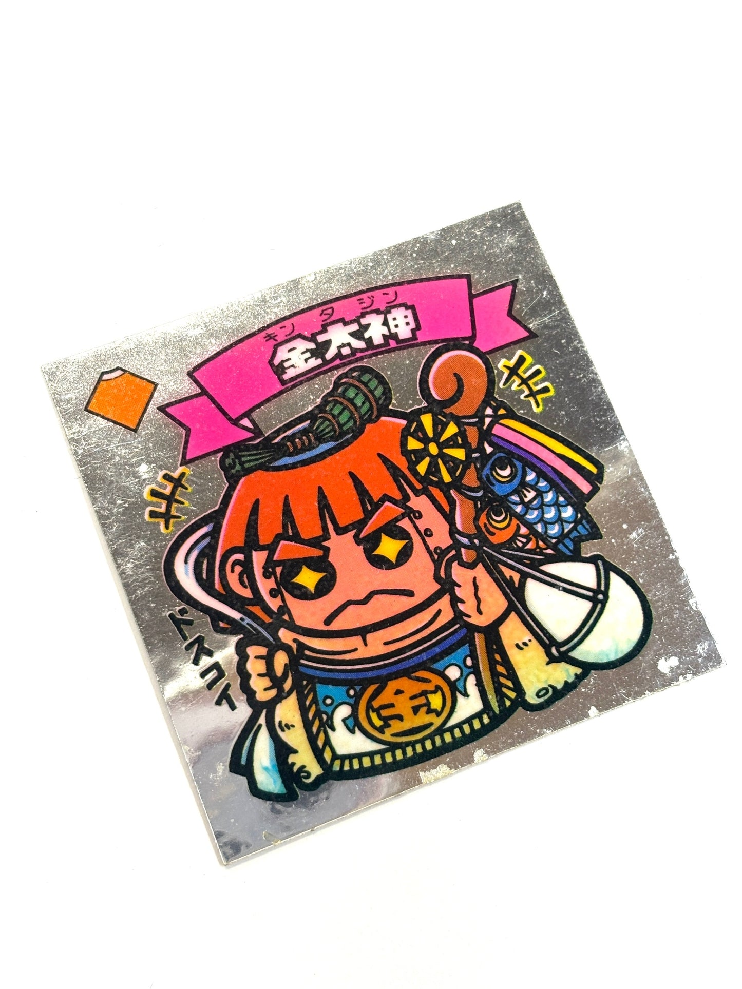 ビックリマンシール 悪魔VS天使シール 金太神