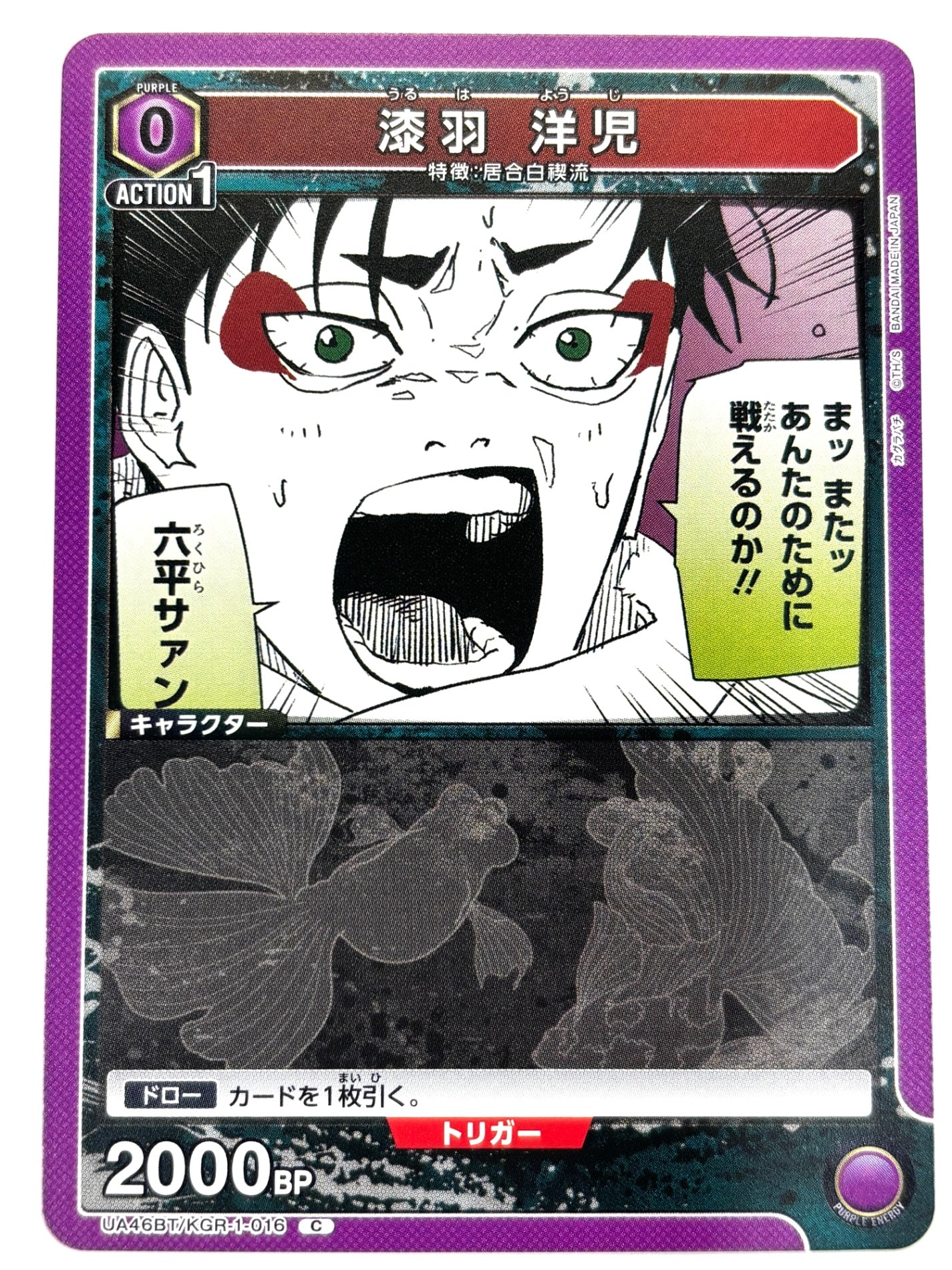 UA46BT/KGR-1-016C 漆羽 洋児