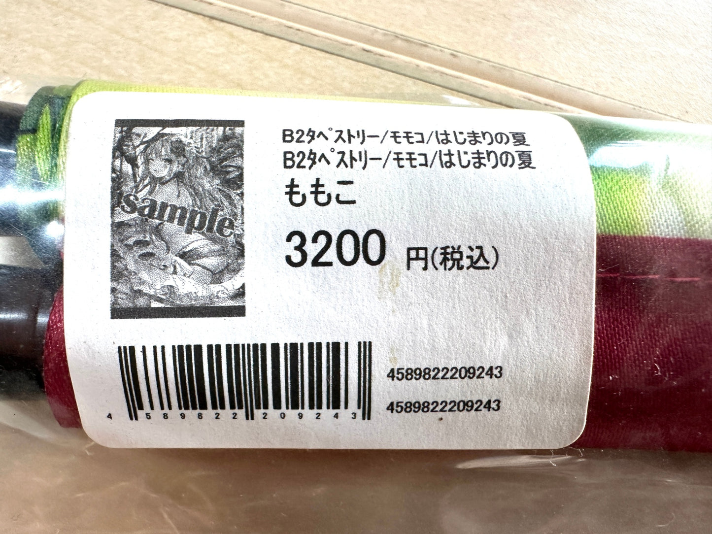 モモコ ももこ 軸中心派 はじまりの夏 B2タペストリー  12/23