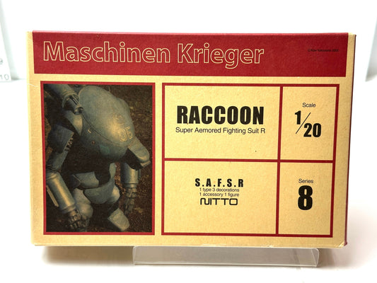 絶版品 未組立 NITTO 1/20 Ma.K. シリーズ8 マシーネンクリーガー ラクーン 9/4