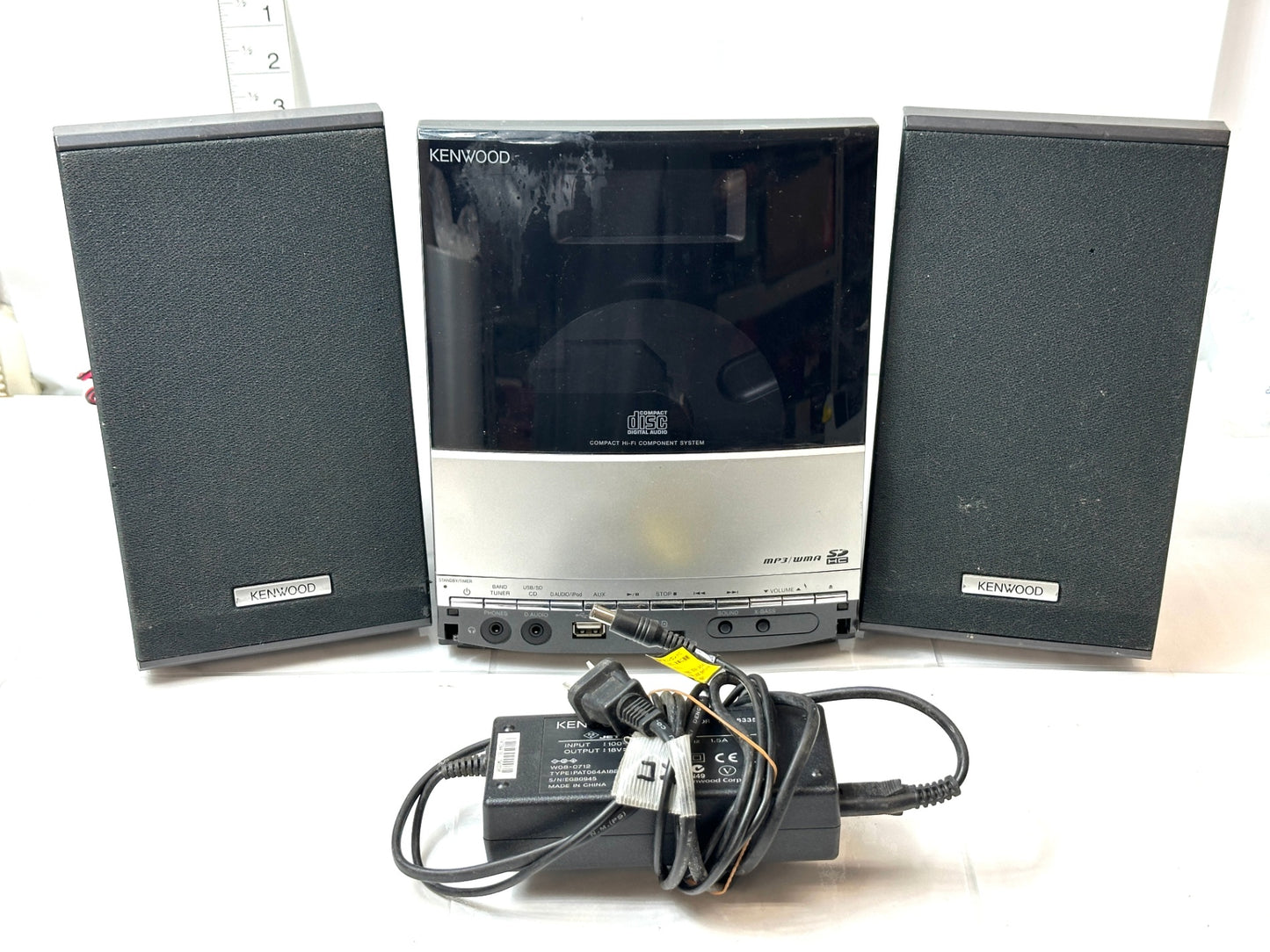 現状品 KENWOOD ケンウッド コンパクトHi-Fiシステム RD-CIP313 2009年製 CD USB SD コンポ オーディオ 10/23