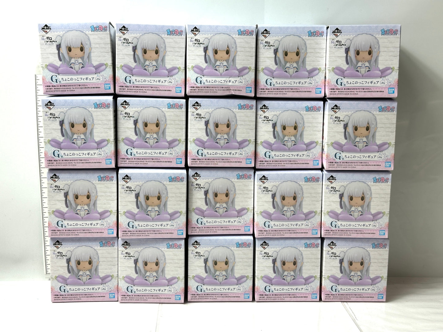 未開封品 一番くじ Re:ゼロから始める異世界生活 ～夢見し未来の物語～ G賞 ちょこのっこフィギュア 20個セット 11/13
