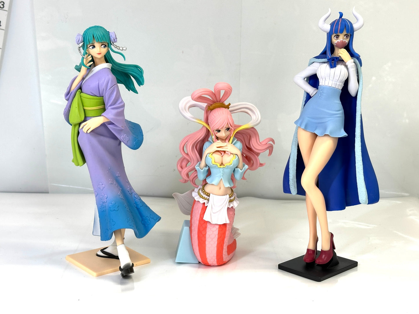 バンプレスト ONE PIECE ワンピース GLITTER&GLAMOURS グリッター&グラマラス フィギュア 3個セット 小紫（日和）しらほし  うるティ 5/14