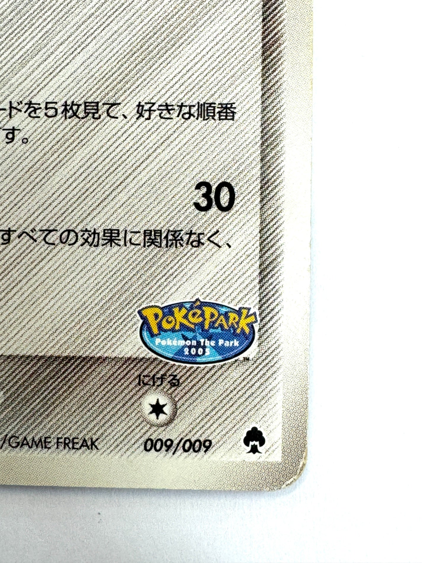 009/009 ポケパークのジラーチ 【状態C】