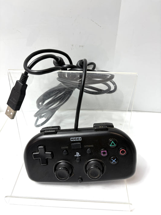 HORI PS4 ミニ ワイヤード コントローラー ブラック (PS4-099) 有線