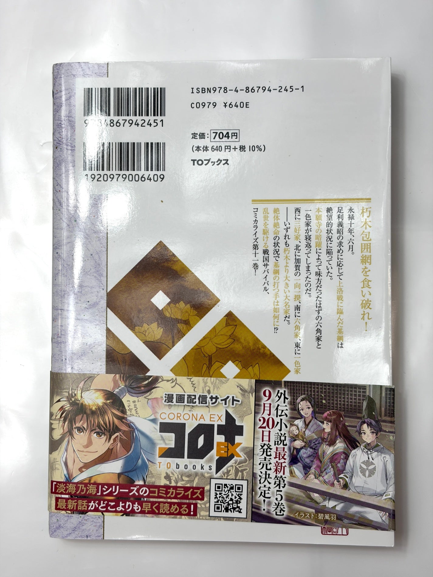 淡海乃海 水面が揺れる時 第11巻 (CORONA COMICS)