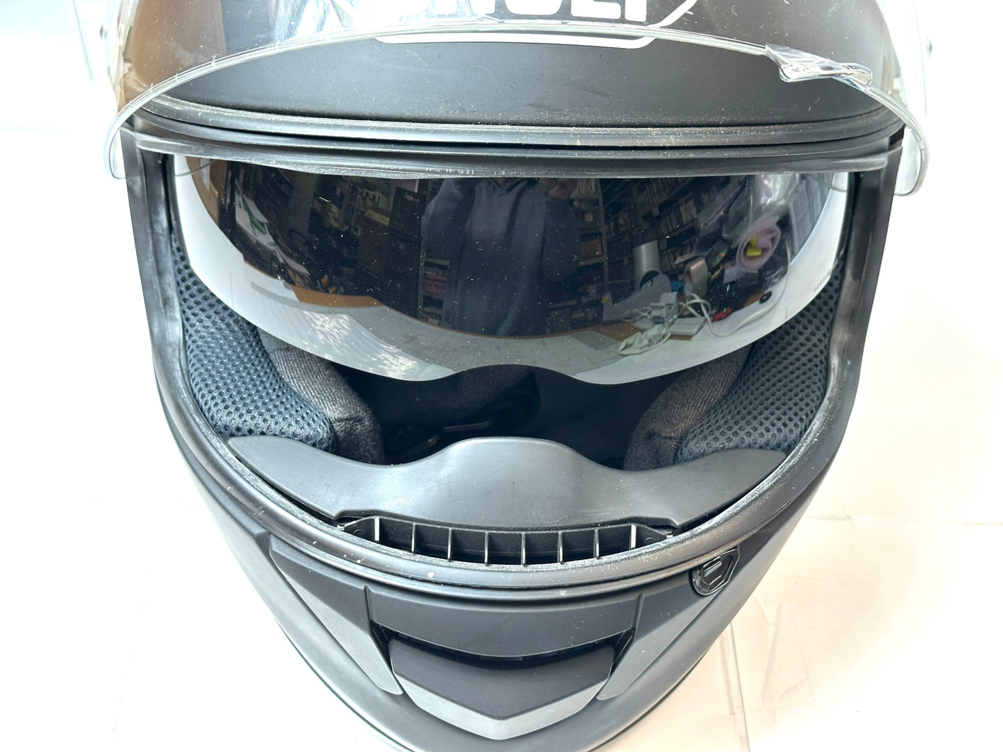 現状品 SHOEI GT-Air 2016年製 オートバイ・バイク ヘルメット 黒 ブラック Mサイズ 57cm 10/31