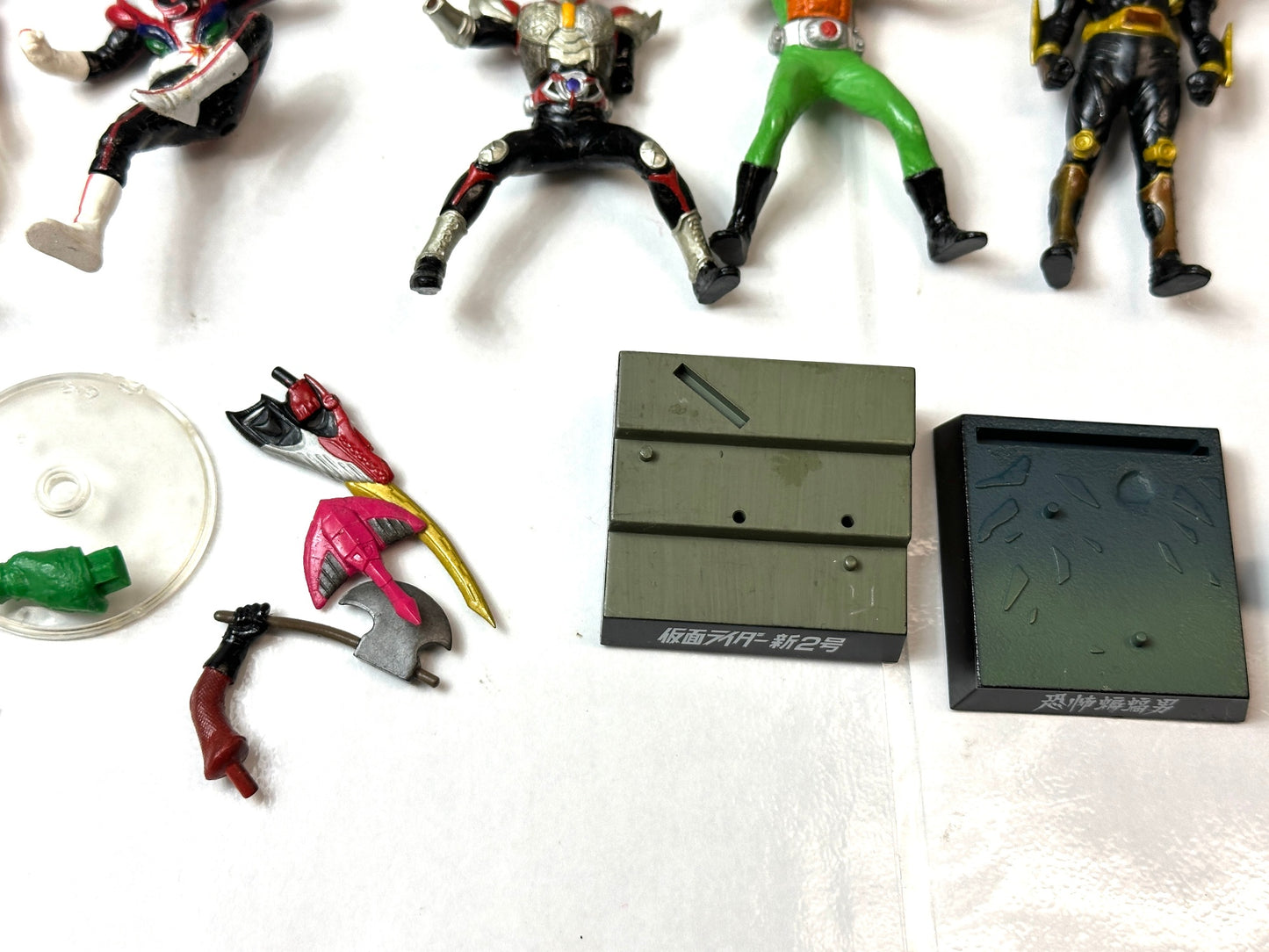 ジャンク 仮面ライダーフィギュア まとめセット 怪人名鑑 栄光の9人ライダー チェスピースコレクション 他 10/14