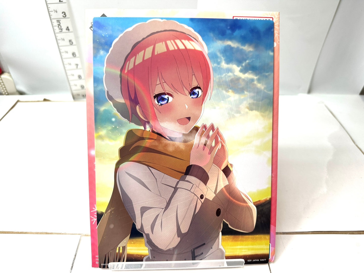 開封済み・未使用品 一番くじ 五等分の花嫁 ぬくもりを分かち合って K賞 描きおろしイラストボード 全5種コンプリートセット中野一花/二乃/三玖/四葉/五月 12/4
